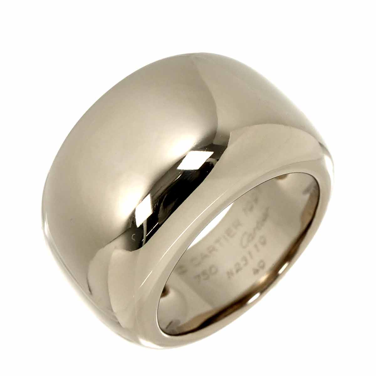 Nouvelle Vague Ring 18K White Gold 750 Size49 4.75-5(US)