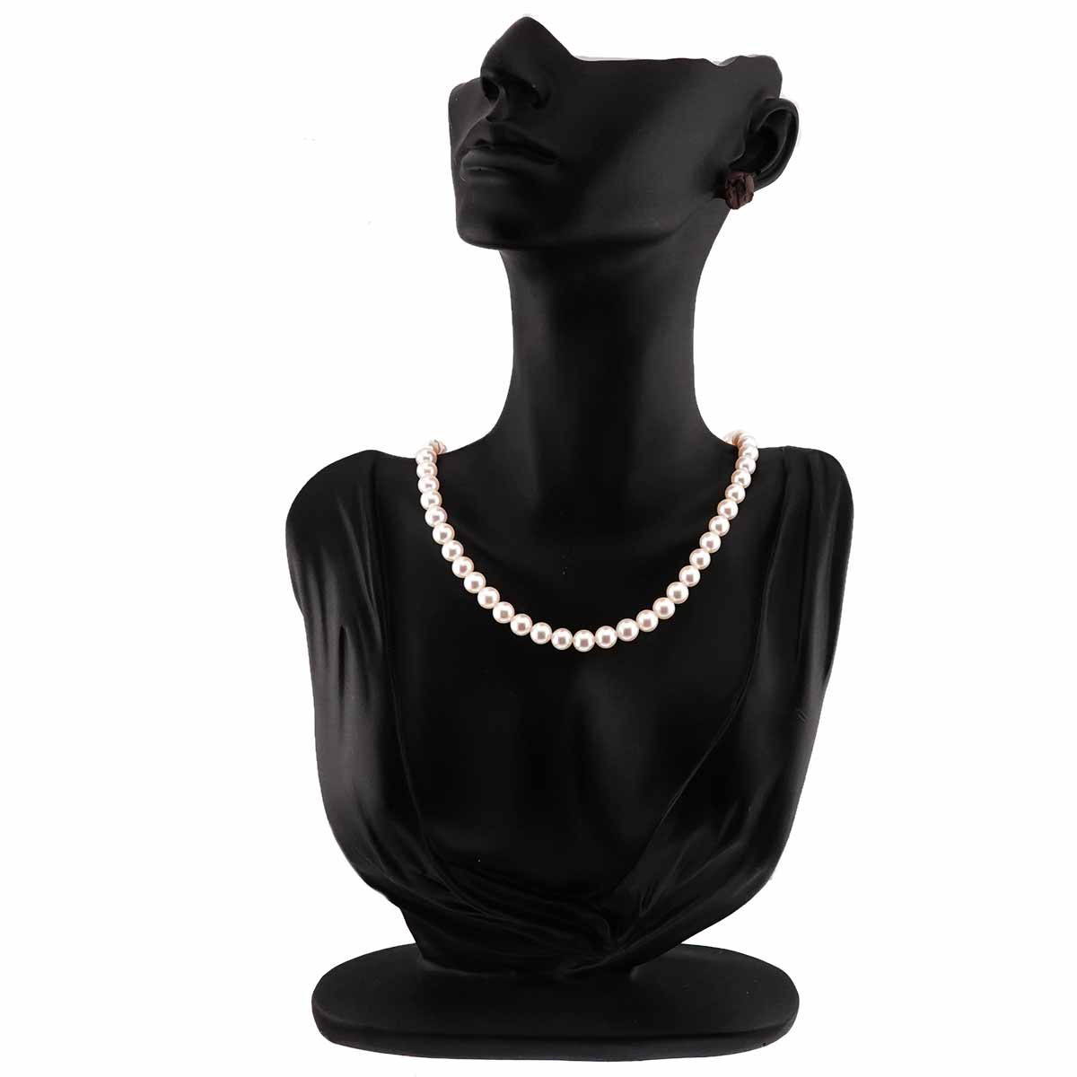 Akoya Pearl 6.9-6.5mm Necklace SV Silver 925