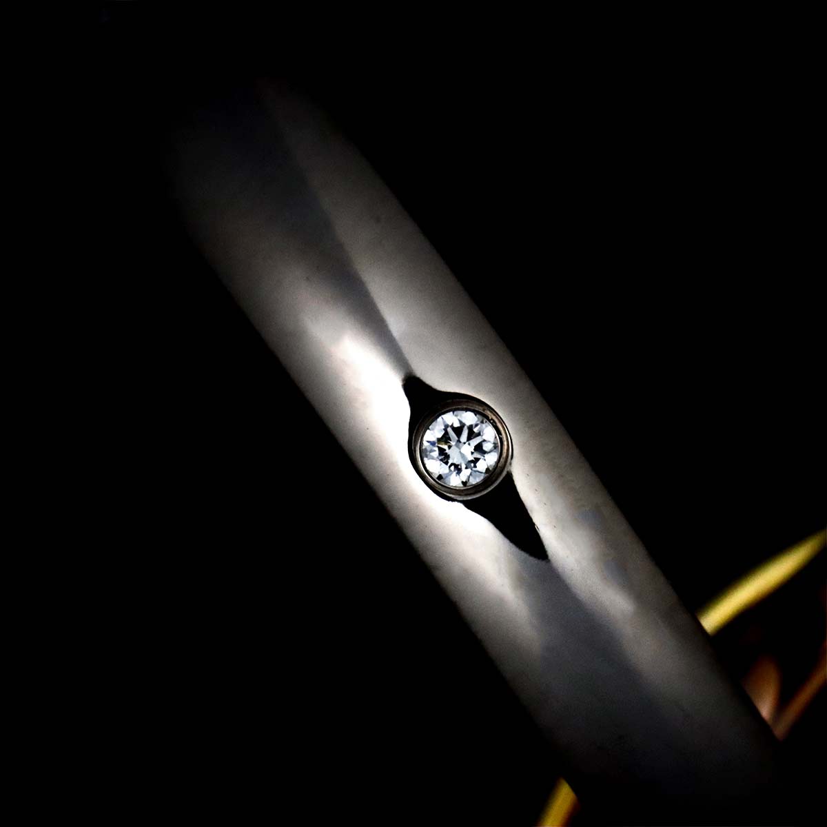 Trinity Diamond 5P Ring 18K YG WG PG 750 Size56 7.5(US)