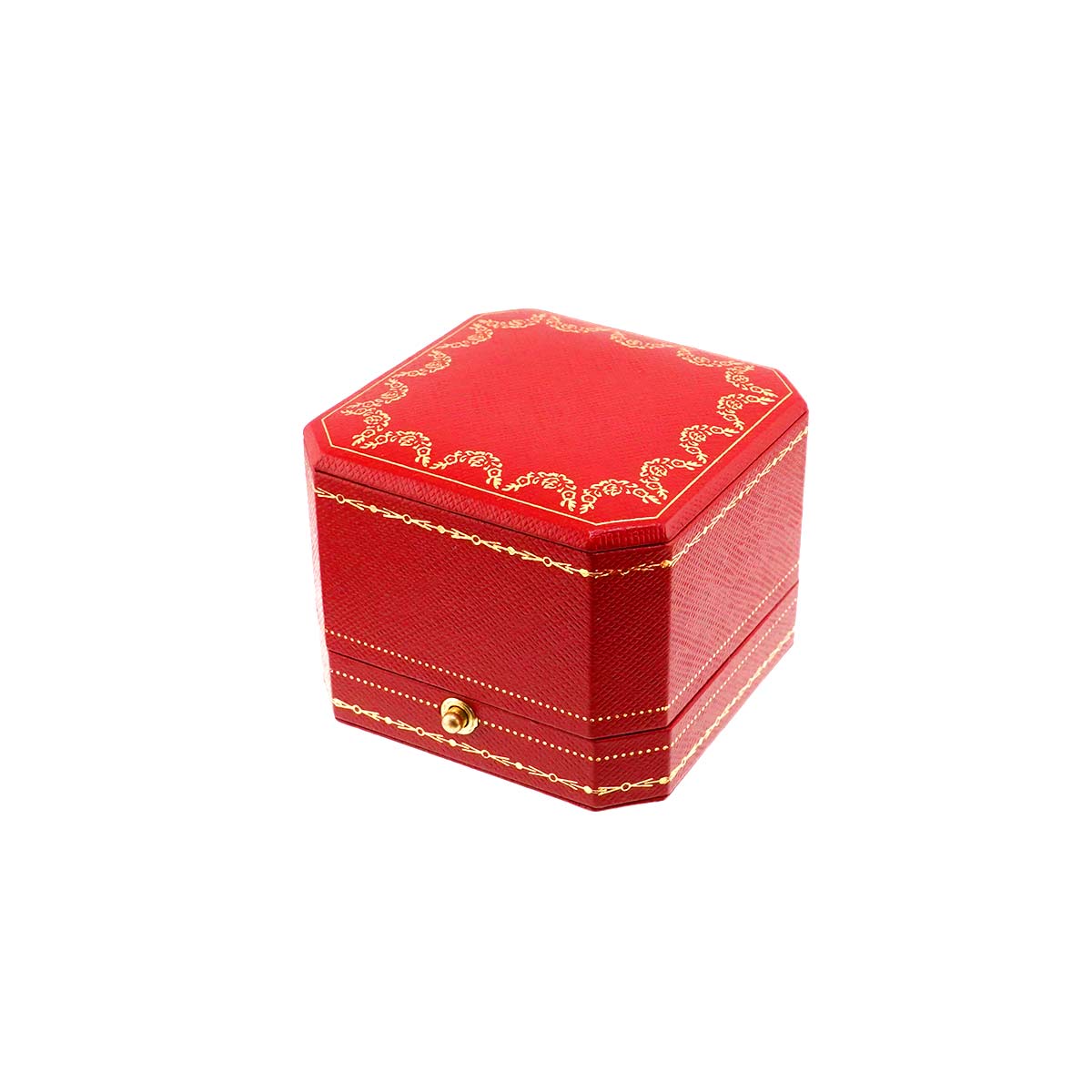 Trinity Diamond 5P Ring 18K YG WG PG 750 Size56 7.5(US)