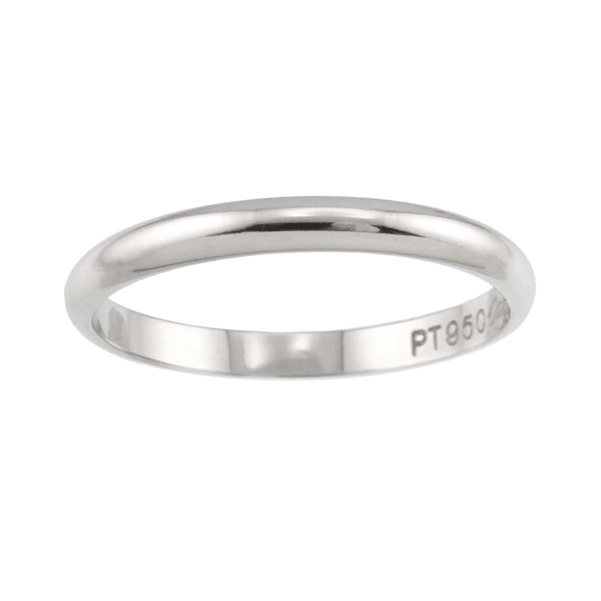 1895 Classic Band Ring Platinum Size57 7.75-8(US)