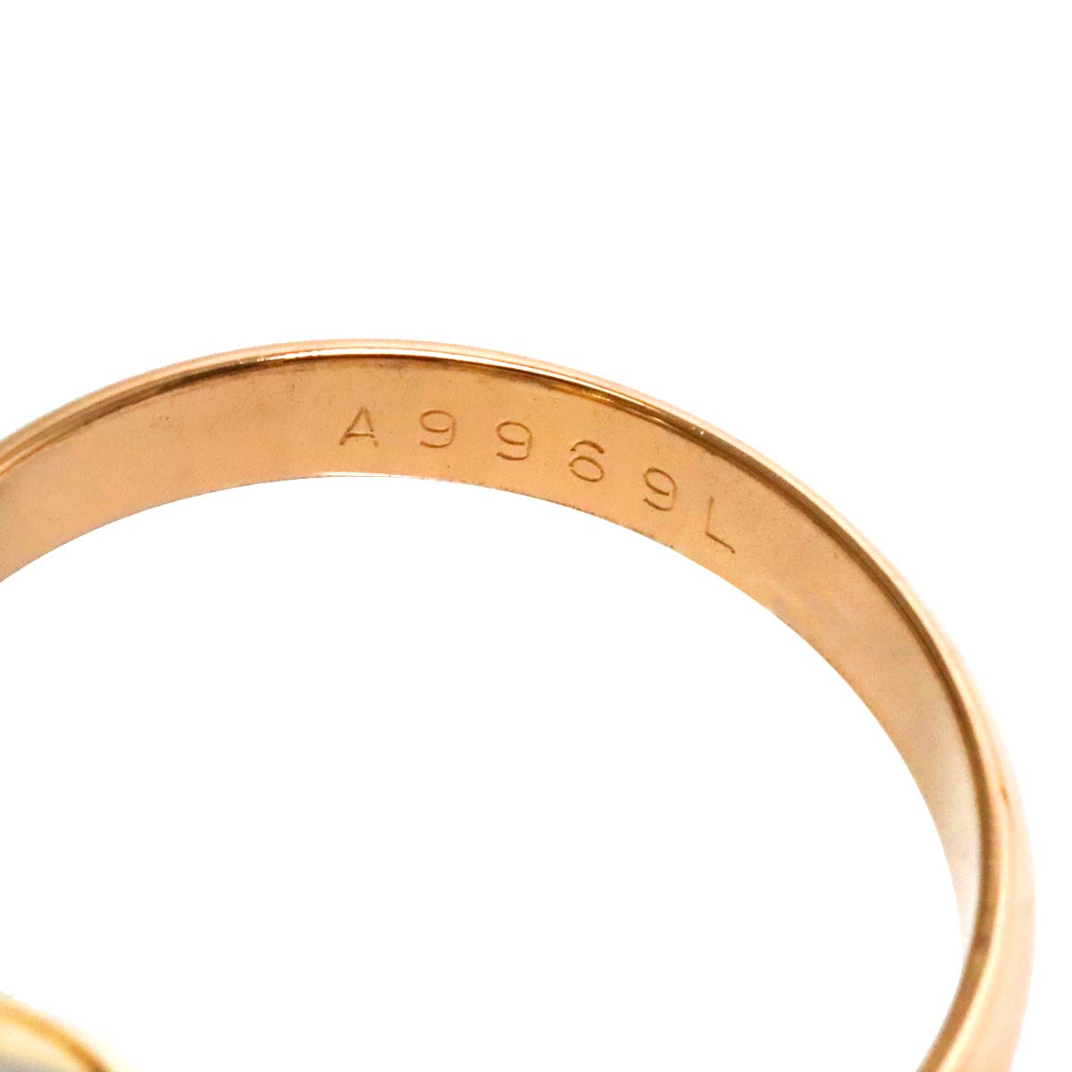 Trinity MM Ring 18K YG WG PG 750 Size51 5.5-5.75(US)