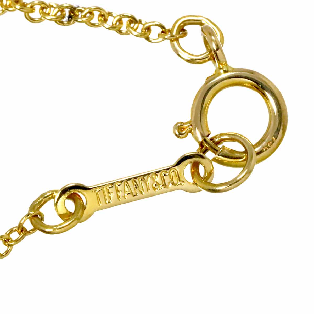 Bean Necklace 18K Yellow Gold 750