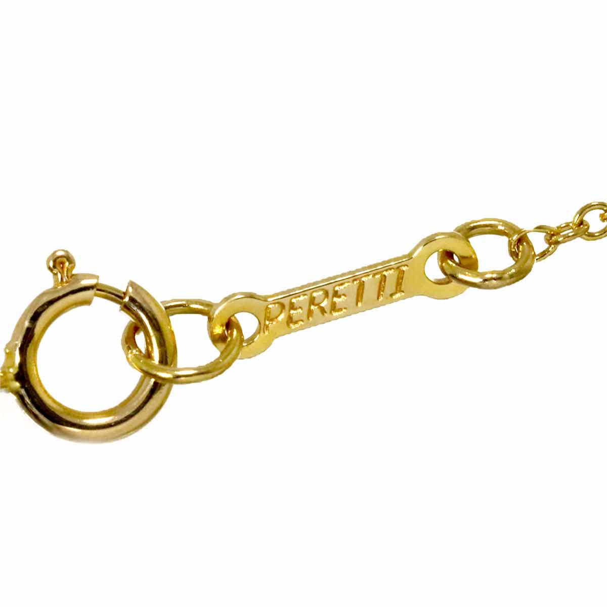 Bean Necklace 18K Yellow Gold 750