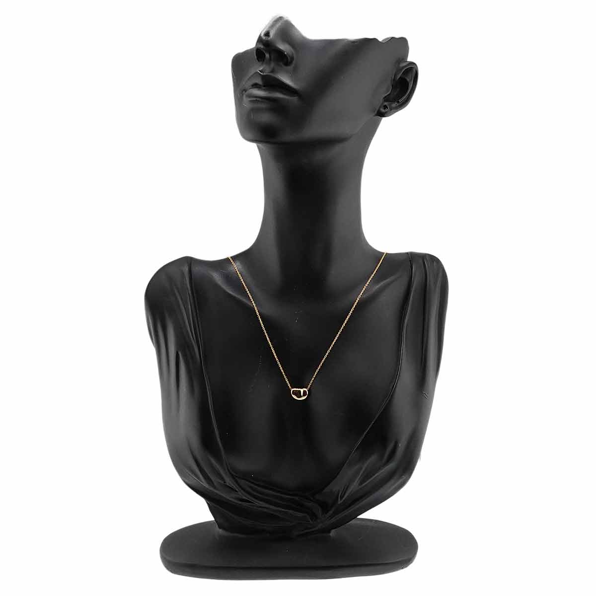 Bean Necklace 18K Yellow Gold 750