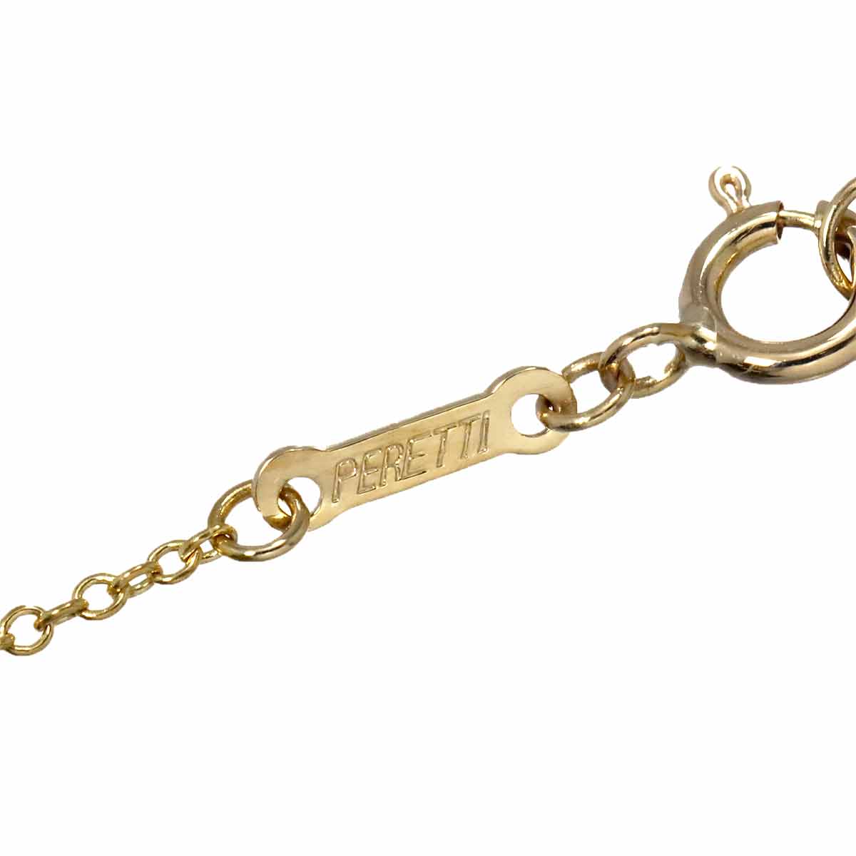 Open Heart Necklace 18K Yellow Gold 750