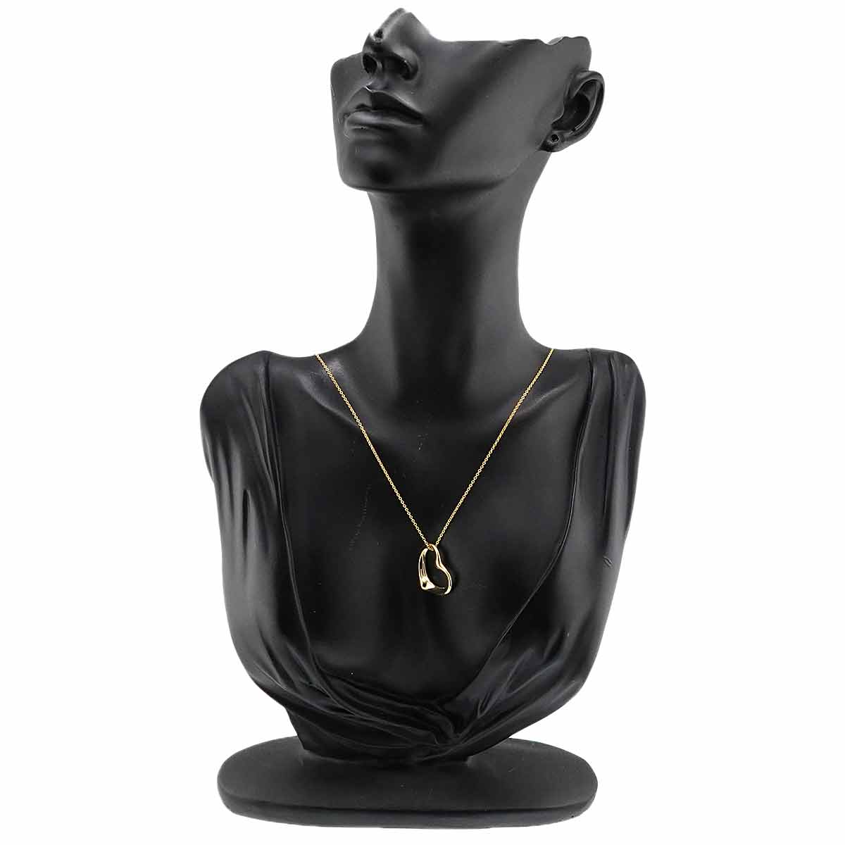 Open Heart Necklace 18K Yellow Gold 750