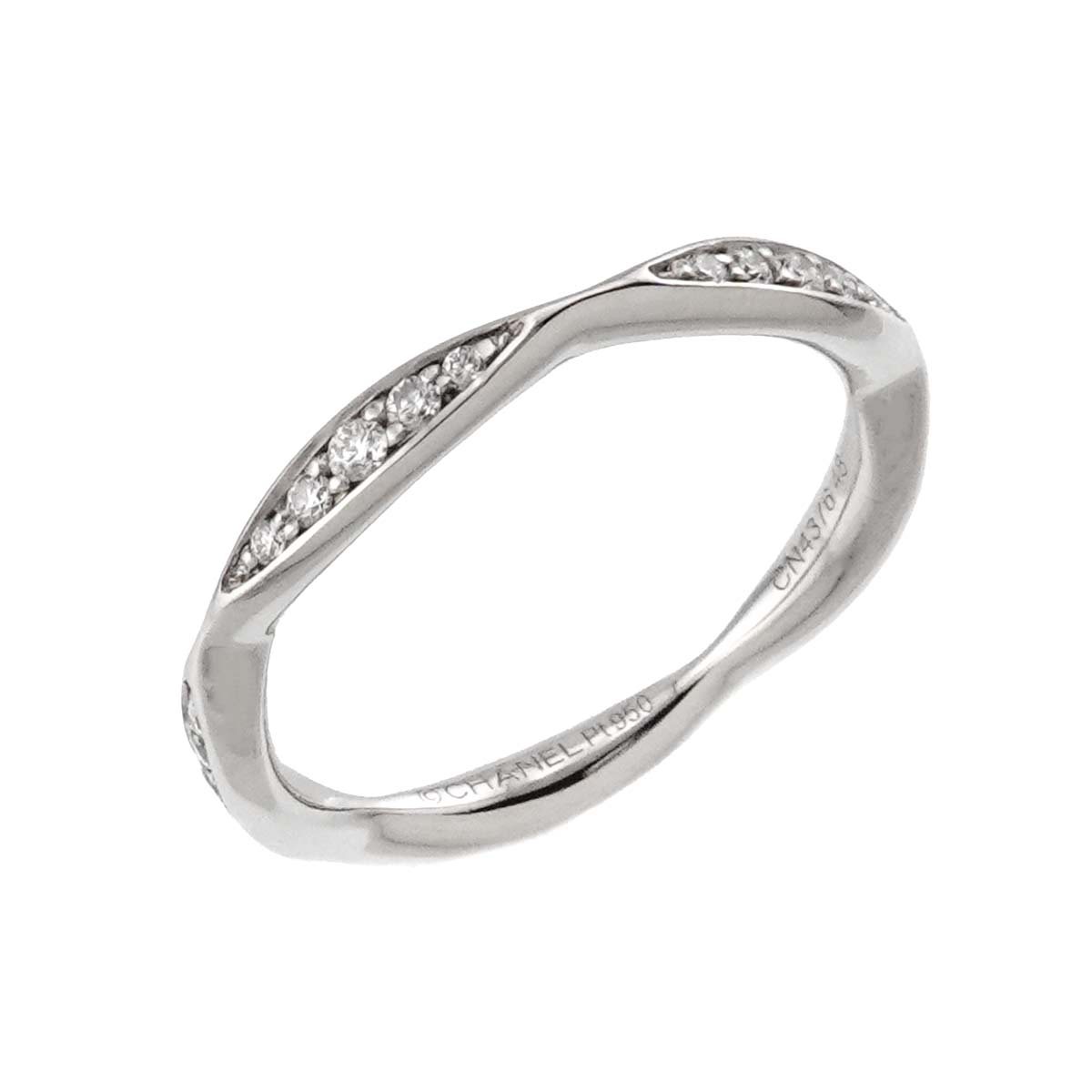 Camellia Diamond Ring Platinum size48 4.5(US)