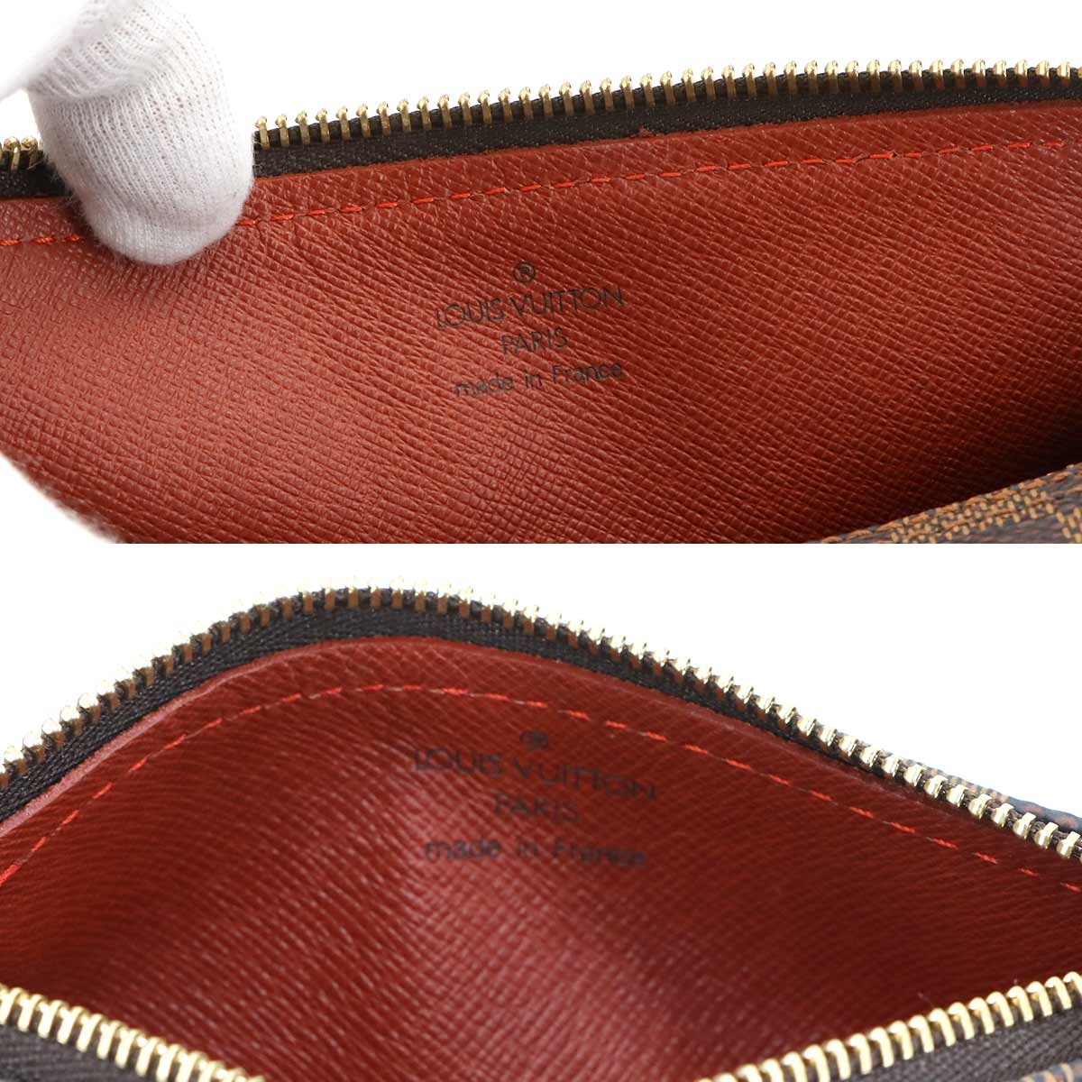 Damier Papillon 30 Hand Bag Ebene N51303 Pouch Purse