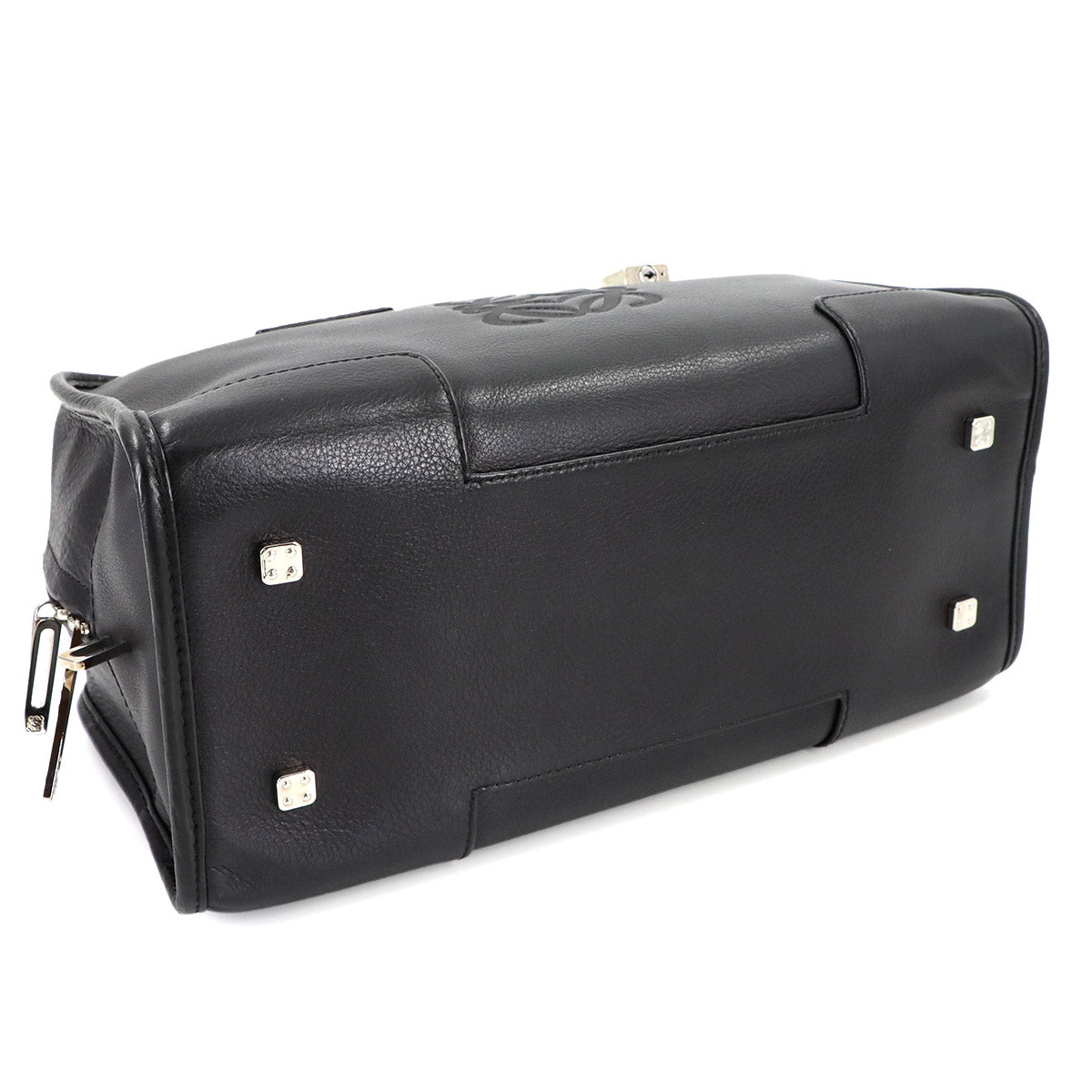 Amazona 28 Hand Bag Leather Black Anagram 311.62.001 Purse