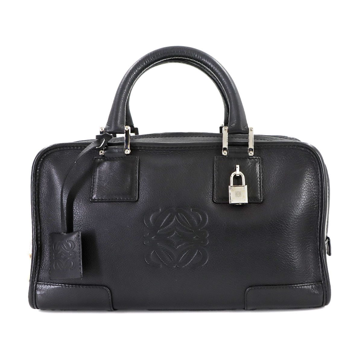 Amazona 28 Hand Bag Leather Black Anagram 311.62.001 Purse