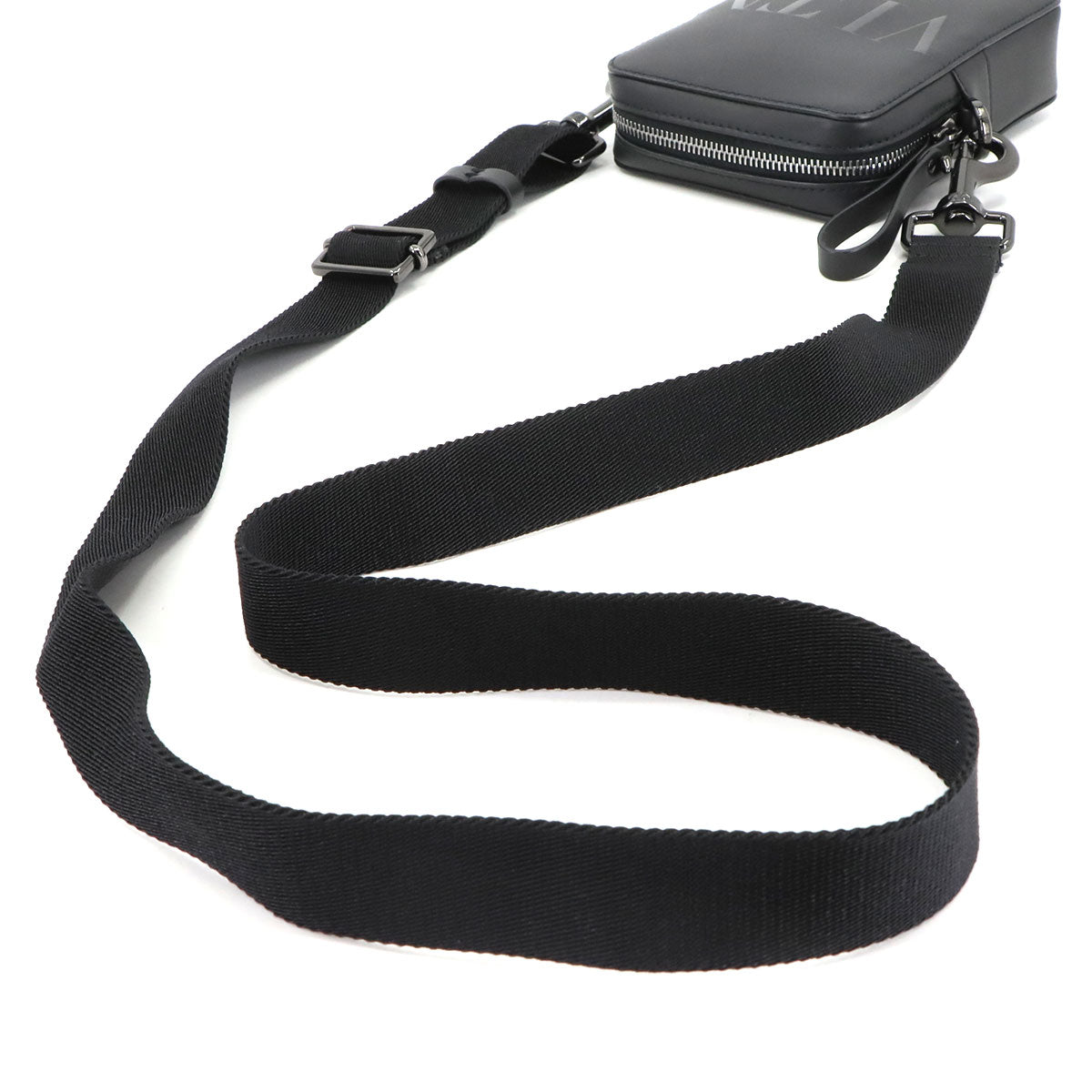 VLTN Logo Small Cross body Shoulder Bag Leather