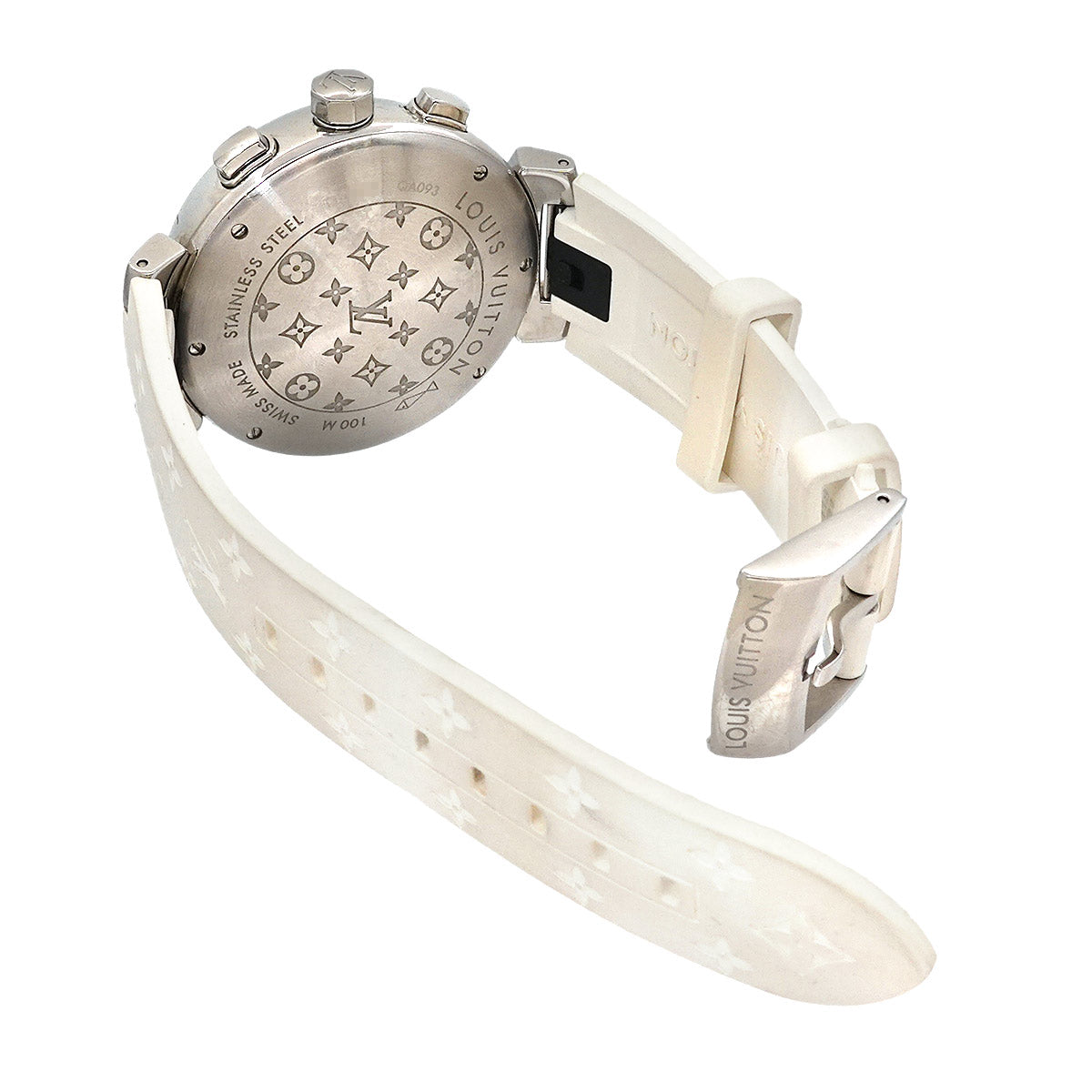 Tambour New Wave Chronograph QA093 Quartz Mens Watch