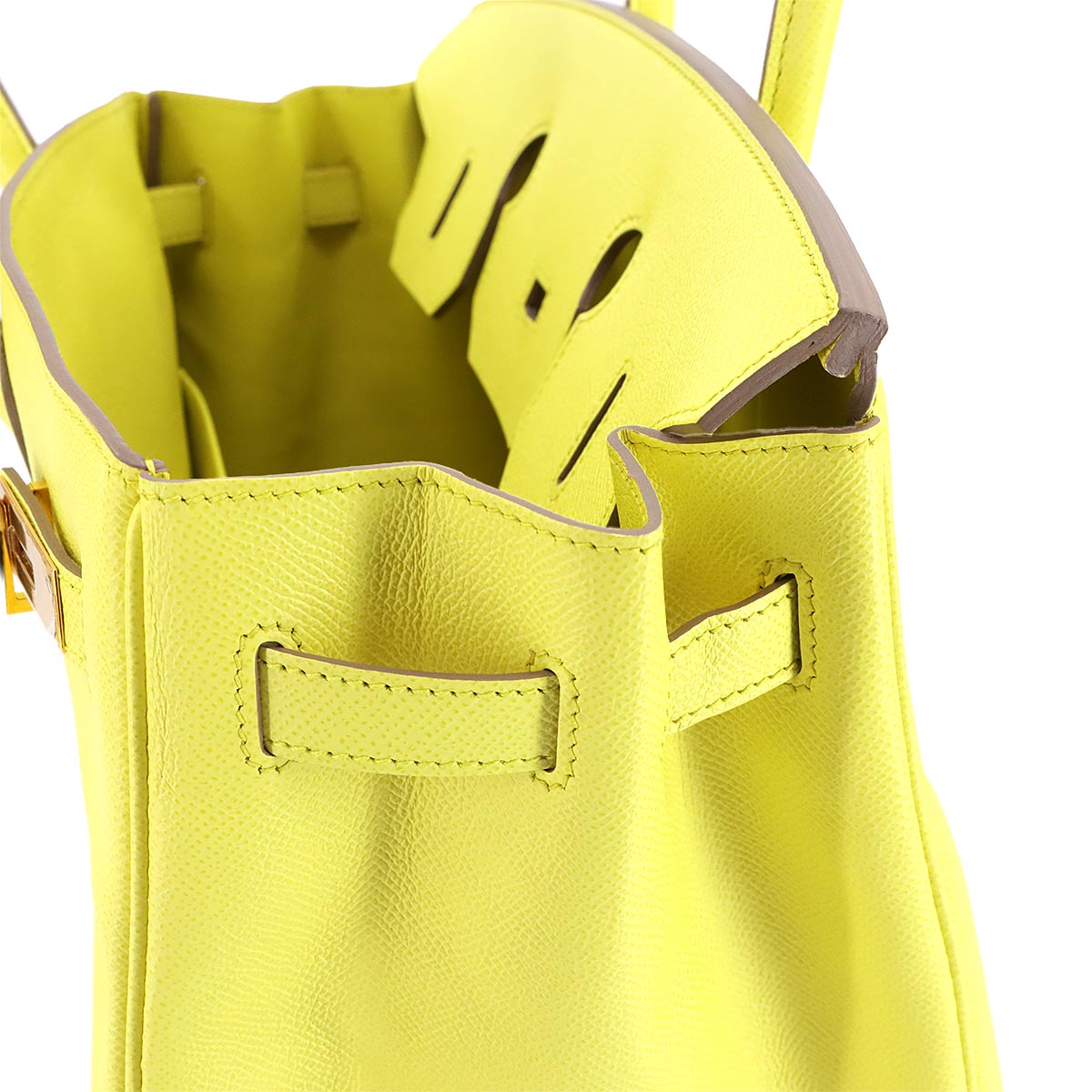 Birkin 35 Veau Epsom Soufre Hand Bag Purse