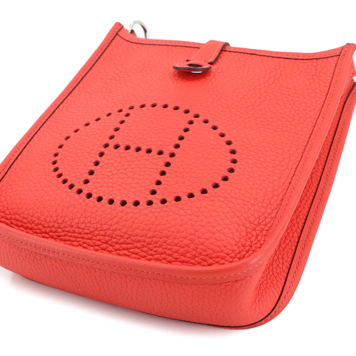 Evelyne Amazone TPM Shoulder Bag Taurillon Clemence Rose Jaipur