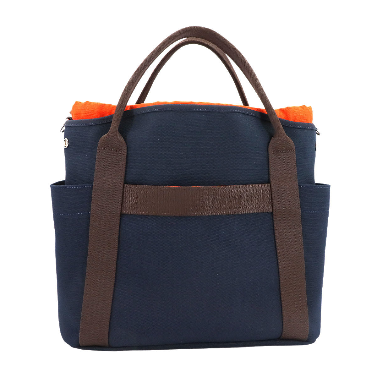 Sac De Pansage Groom 2way Tote Shoulder Bag Canvas Navy