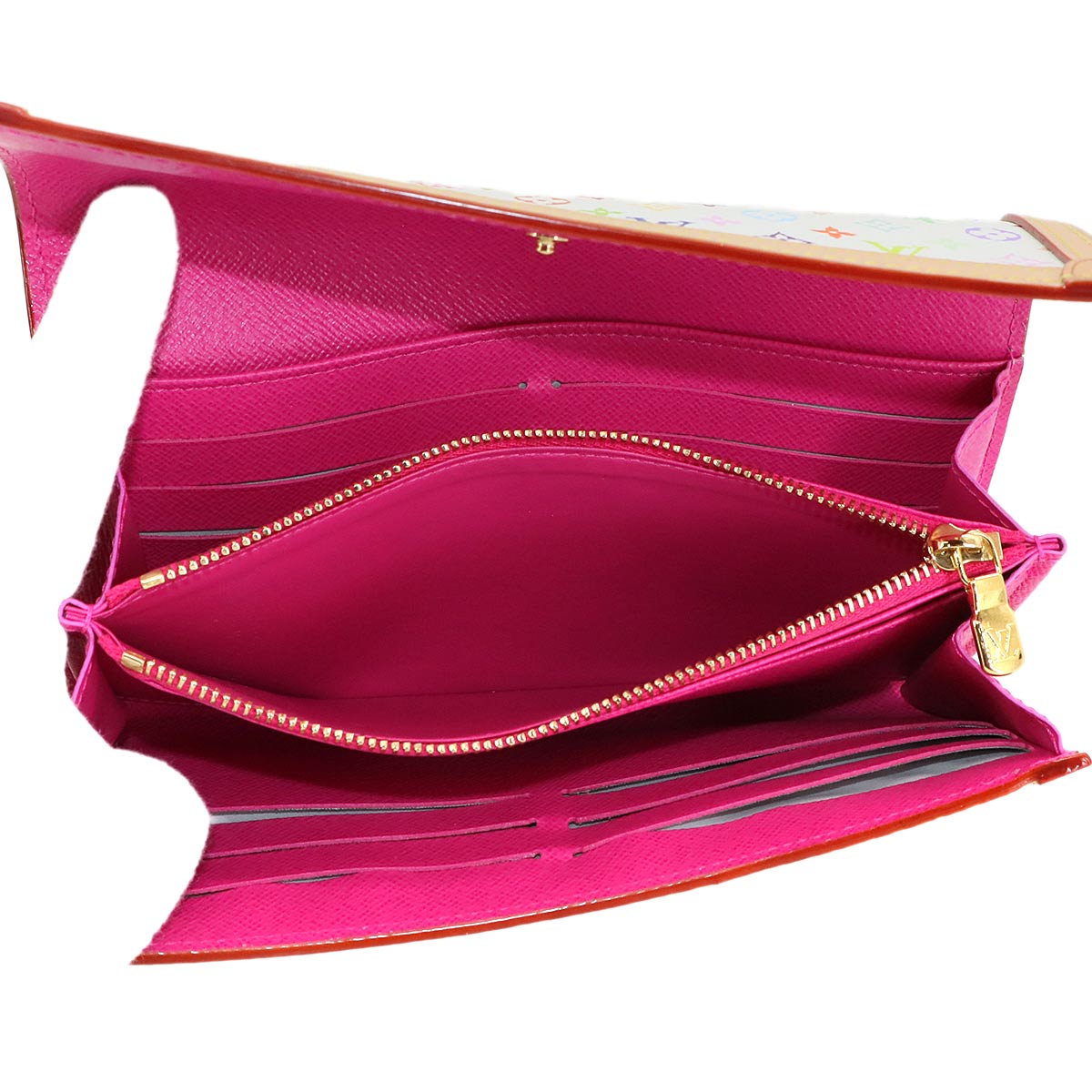 LVxTM Monogram Multicolor Sarah NM Wallet Blanc M13397