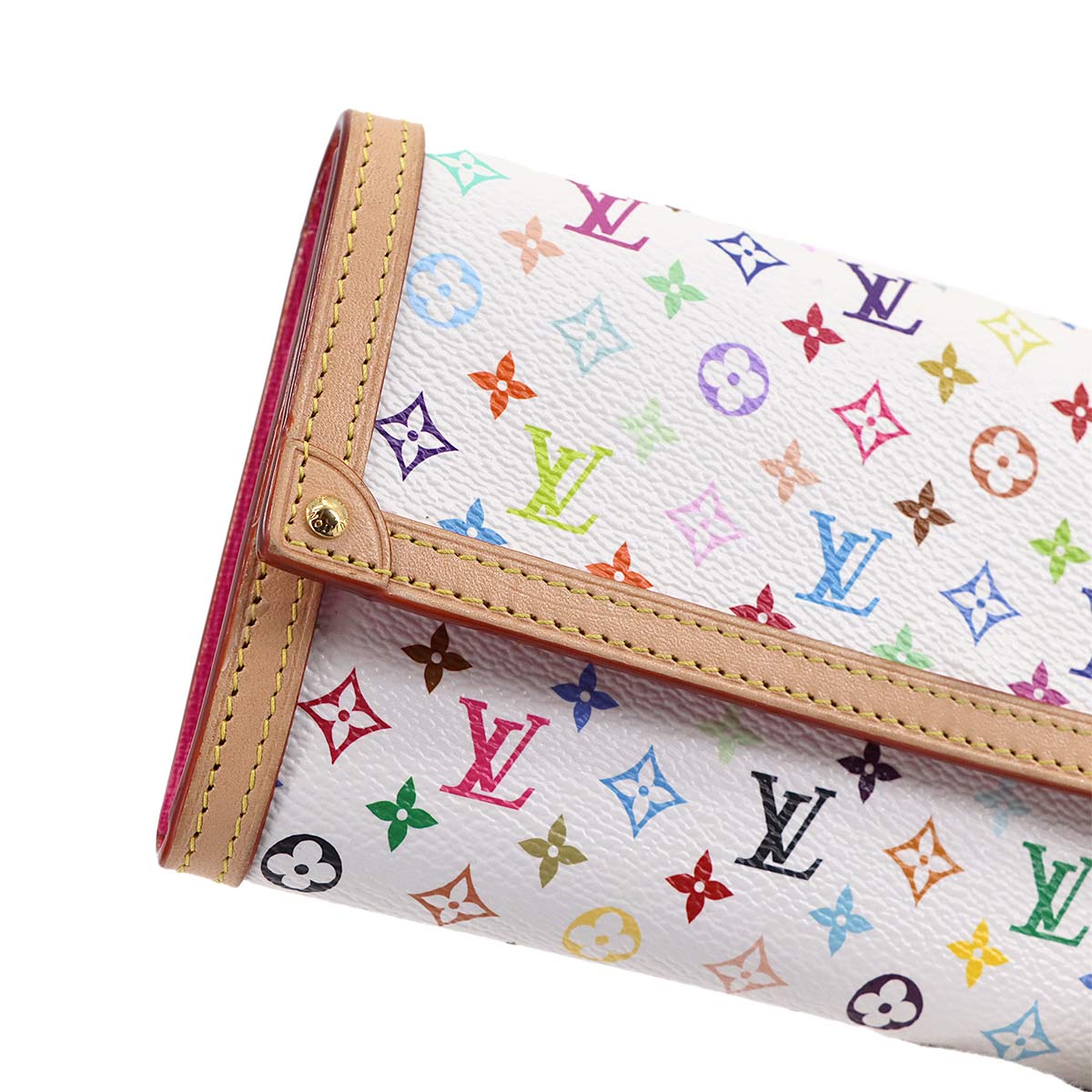 LVxTM Monogram Multicolor Sarah NM Wallet Blanc M13397