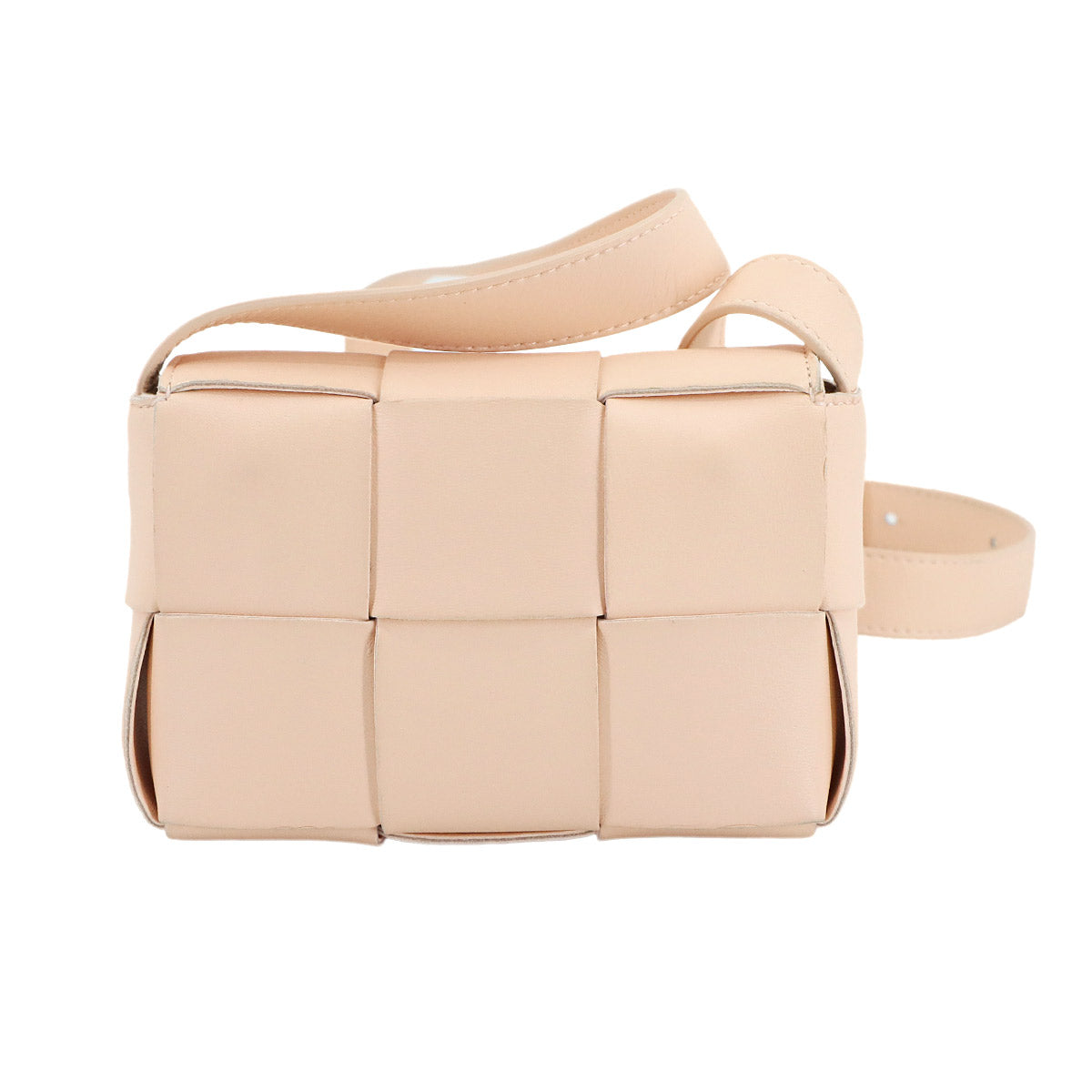 Intrecciato Candy Cassette Shoulder Bag Leather