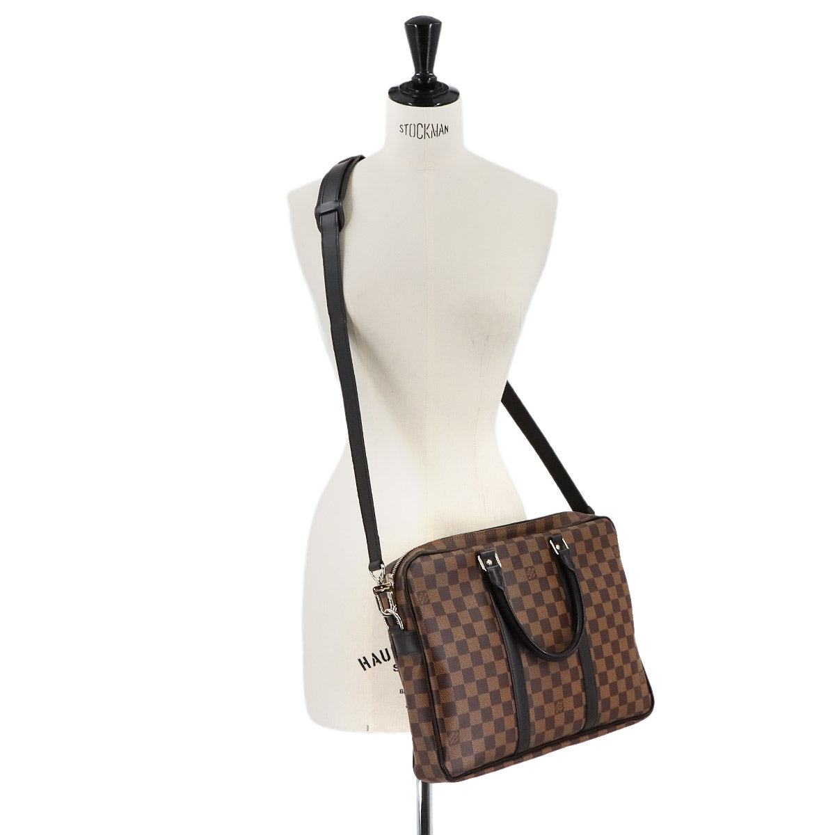 Damier PDV PM Briefcase Business Shoulder Bag N41466