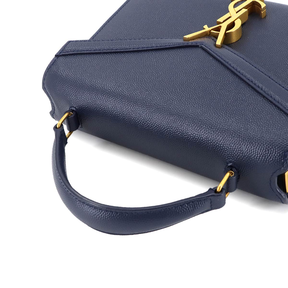 Cassandra Top handle Mini Hand Shoulder Bag Navy 623930