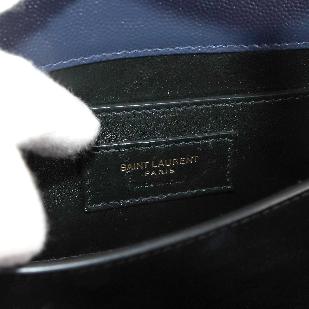 Cassandra Top handle Mini Hand Shoulder Bag Navy 623930