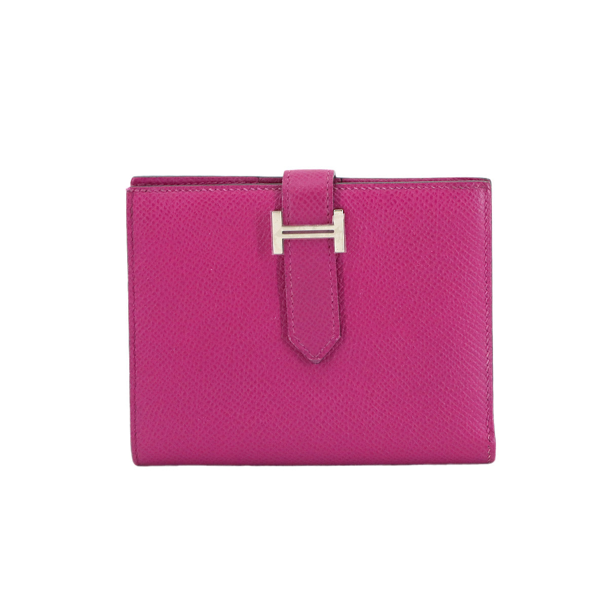 Bearn Compact Wallet Veau Epsom Rose Purple