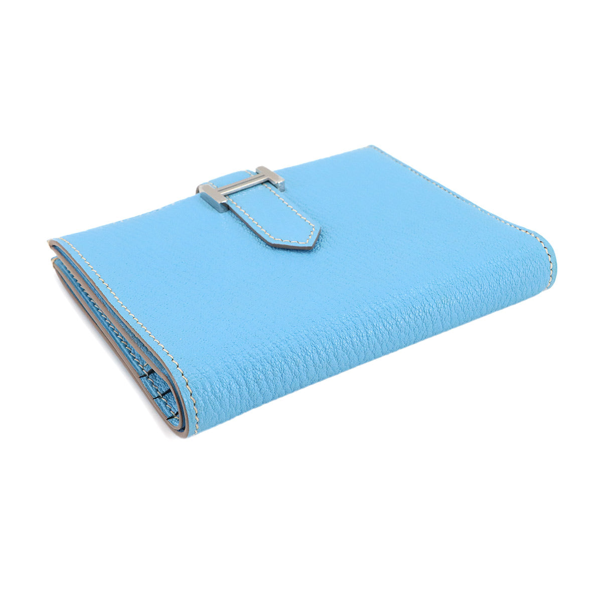 Bearn Compact Wallet Chevre Celeste