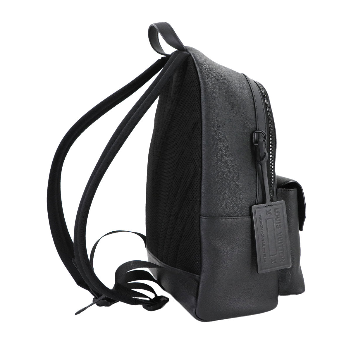 Aerogram Takeoff Backpack Leather Black M57079 Purse