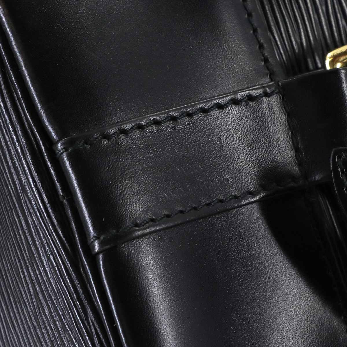 Epi Randonnee PM Shoulder Bag Noir M52352 Purse