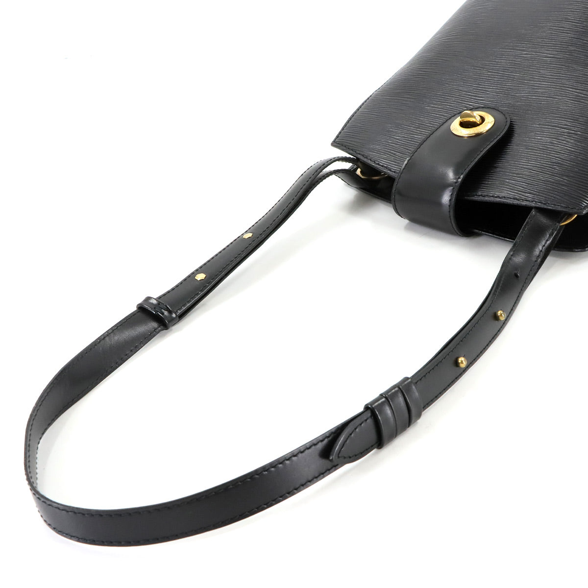 Epi Cluny Shoulder Bag Leather Noir M52252 Purse