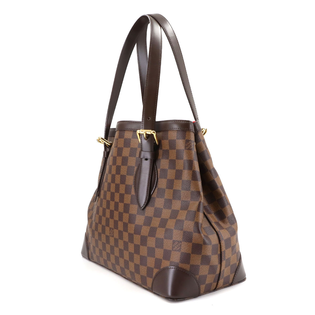 Damier Hampstead MM Tote Bag Ebene Brown N51204 Purse