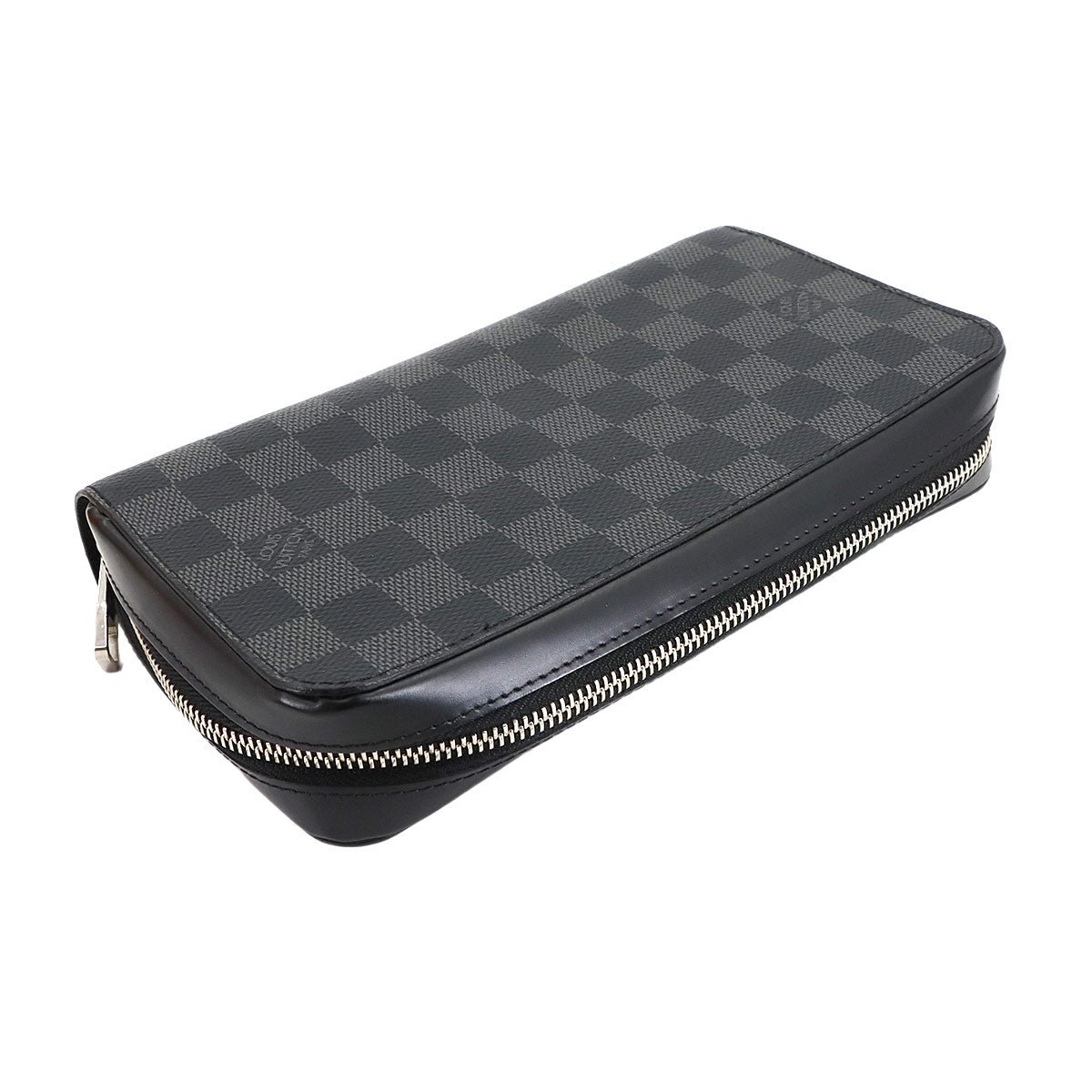Damier Graphite Zippy XL Long Wallet Black Gray N41503