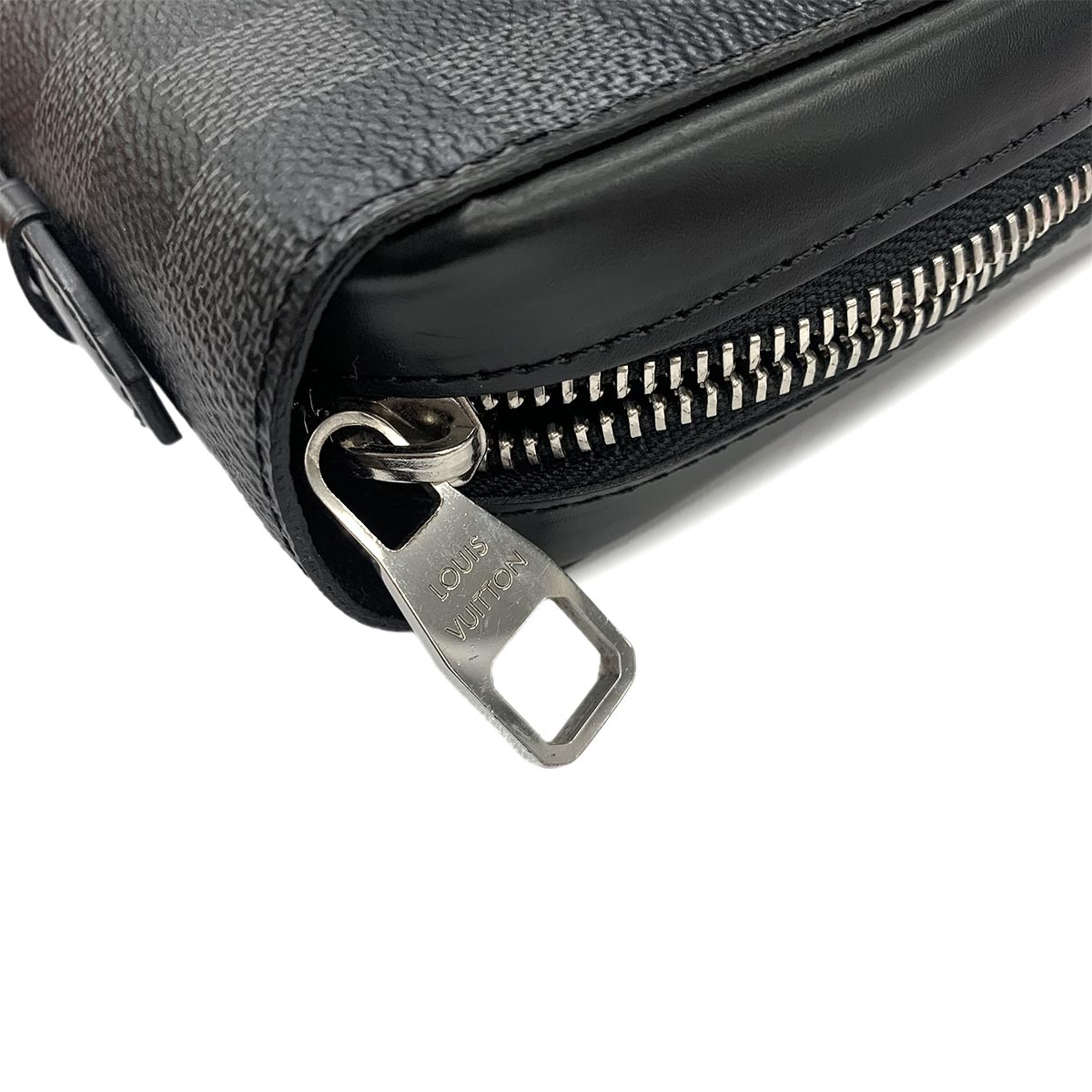 Damier Graphite Zippy XL Long Wallet Black Gray N41503