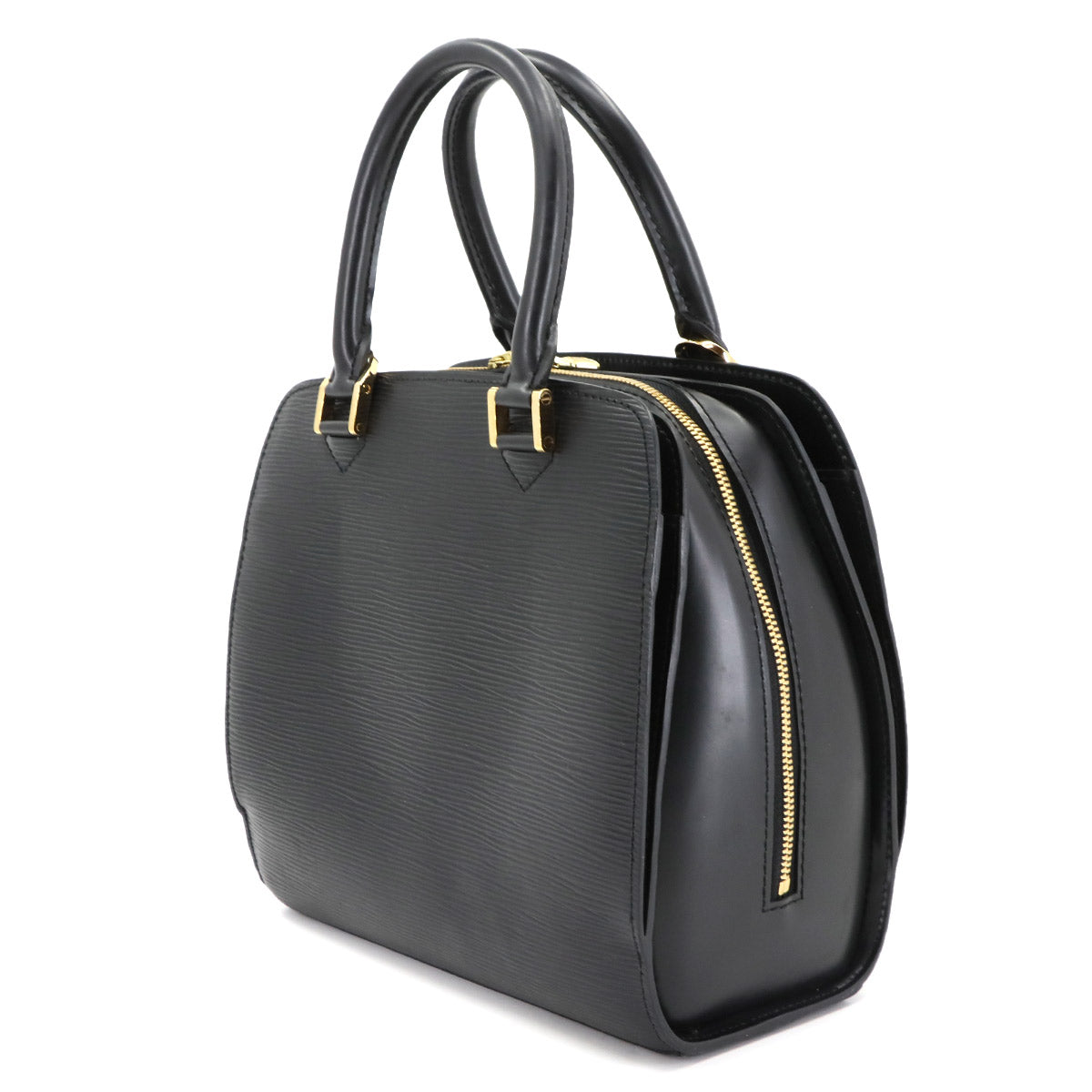 Epi Pont Neuf Hand Bag Leather Noir M52052 Purse