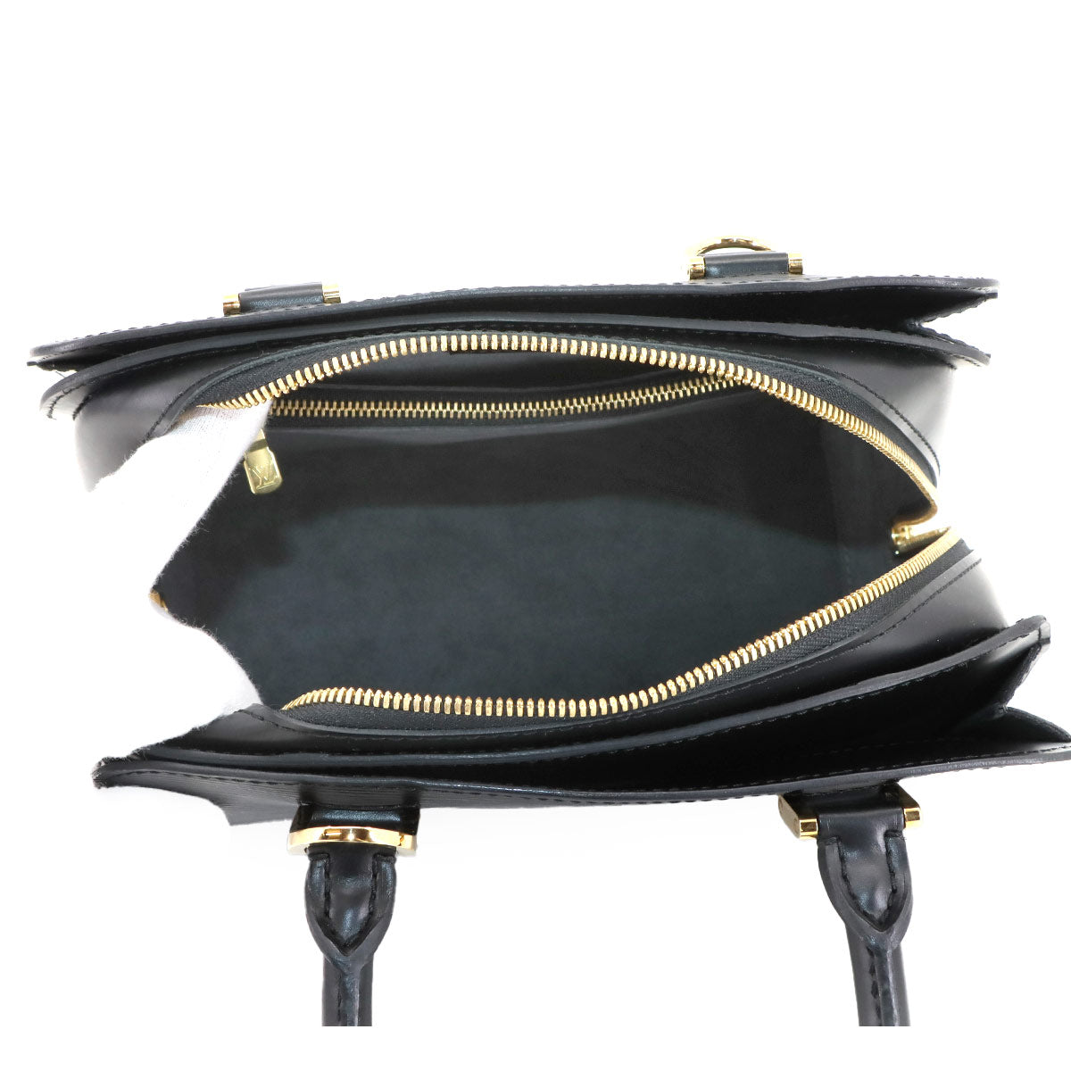 Epi Pont Neuf Hand Bag Leather Noir M52052 Purse