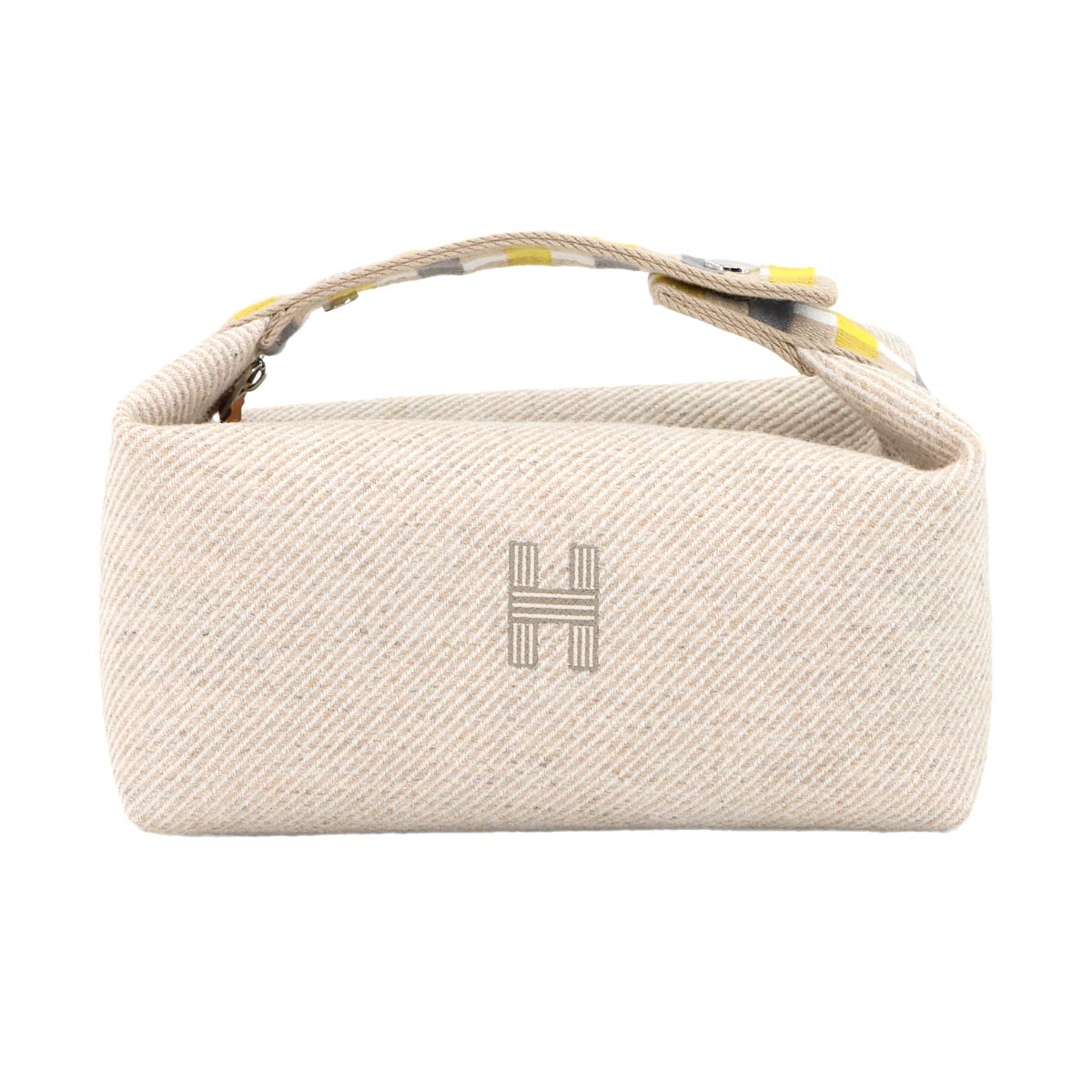 Bride a Brac PM Au Carre Hand Bag Wool Seigle Pouch