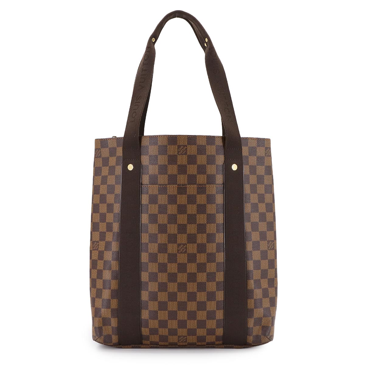 Damier Cabas Bobur Tote Bag Ebene N52006 Purse