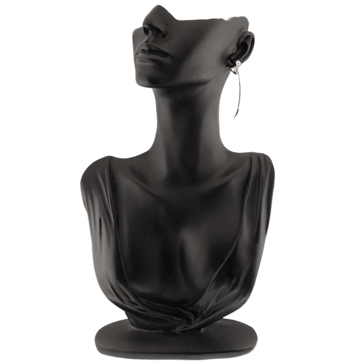 Diamond Earring Clip on 18K 14K WG One Piece only