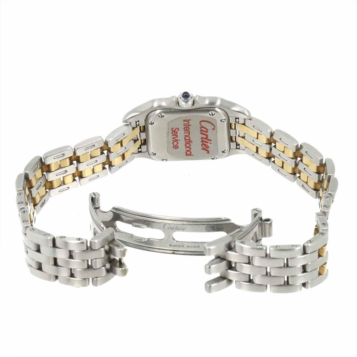 Panthere Two Row SM W25029B6 Quartz Cream Dial YG