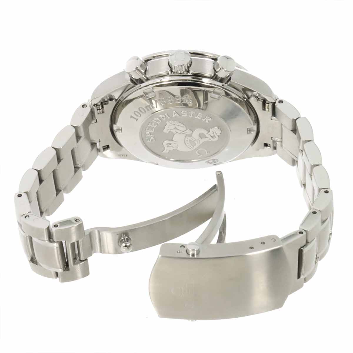 Speedmaster Date 3210.51 Chronograph Black Silver Dial Mens