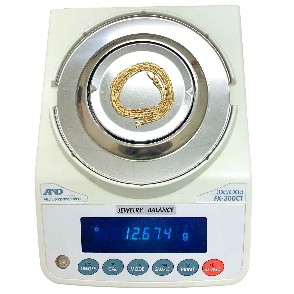 Kihei chain Necklace 18K YG 750