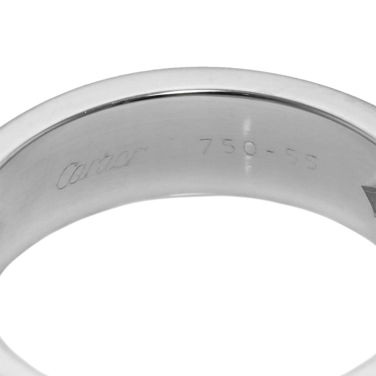 Love Ring Diamond 3P 18K White Gold 750 size55 7.25(US)