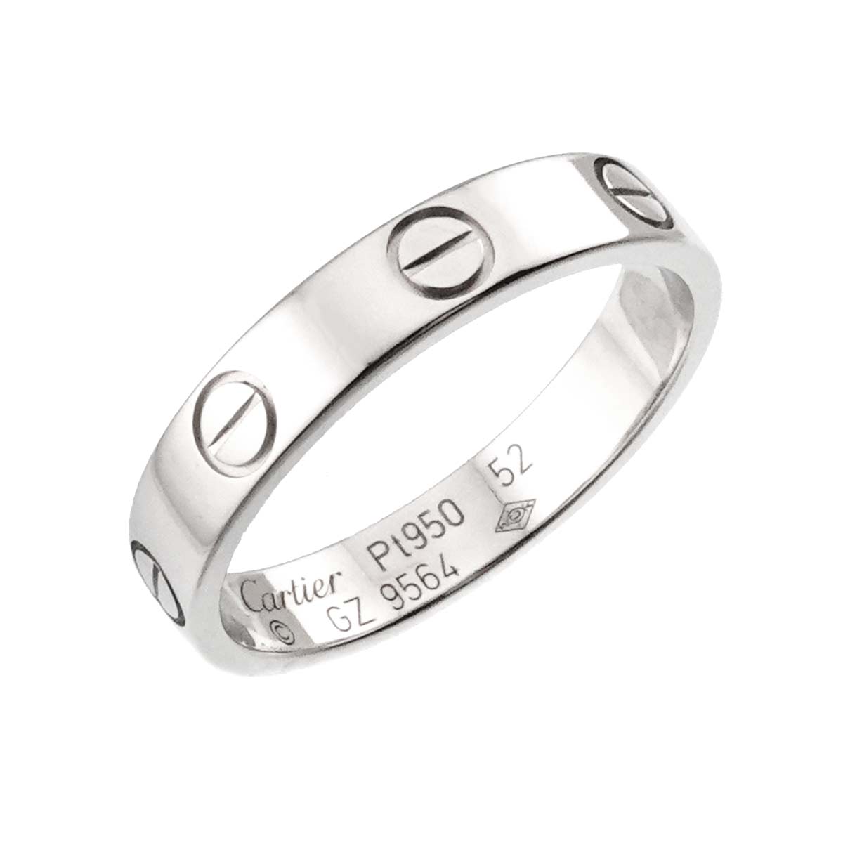 Mini Love Ring Platinum size52 6(US)