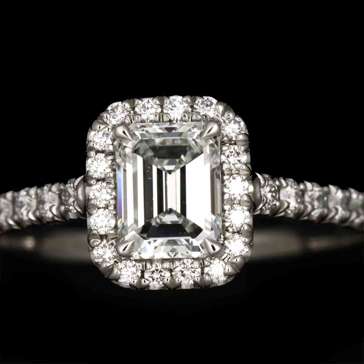 Diamond 0.59ct G/VS1 Ring Platinum Size4.75-5(US)