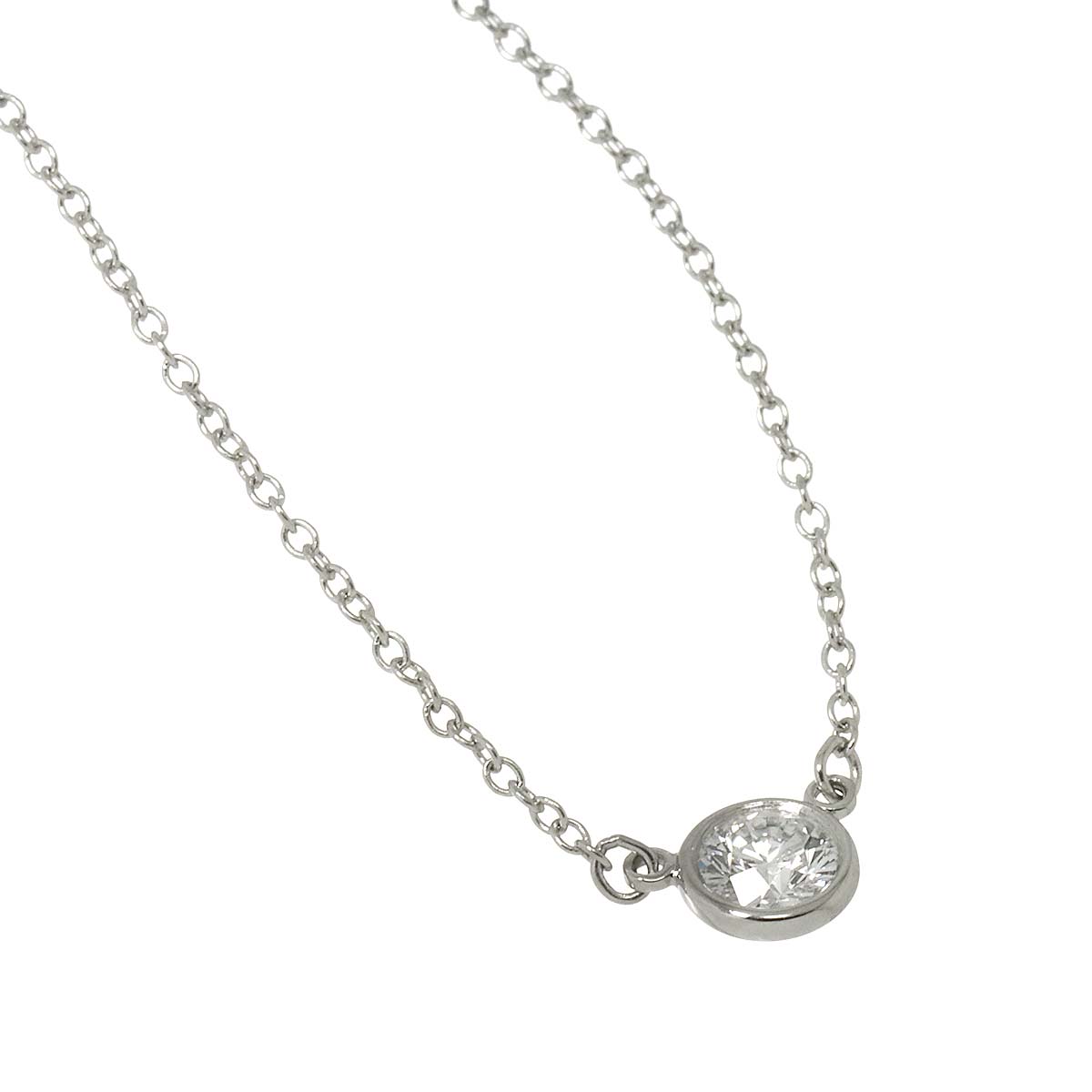 By The Yard Diamond Necklace Platinum