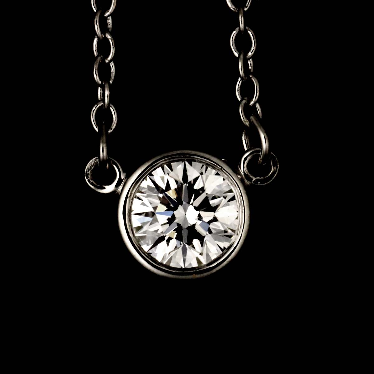 By The Yard Diamond Necklace Platinum