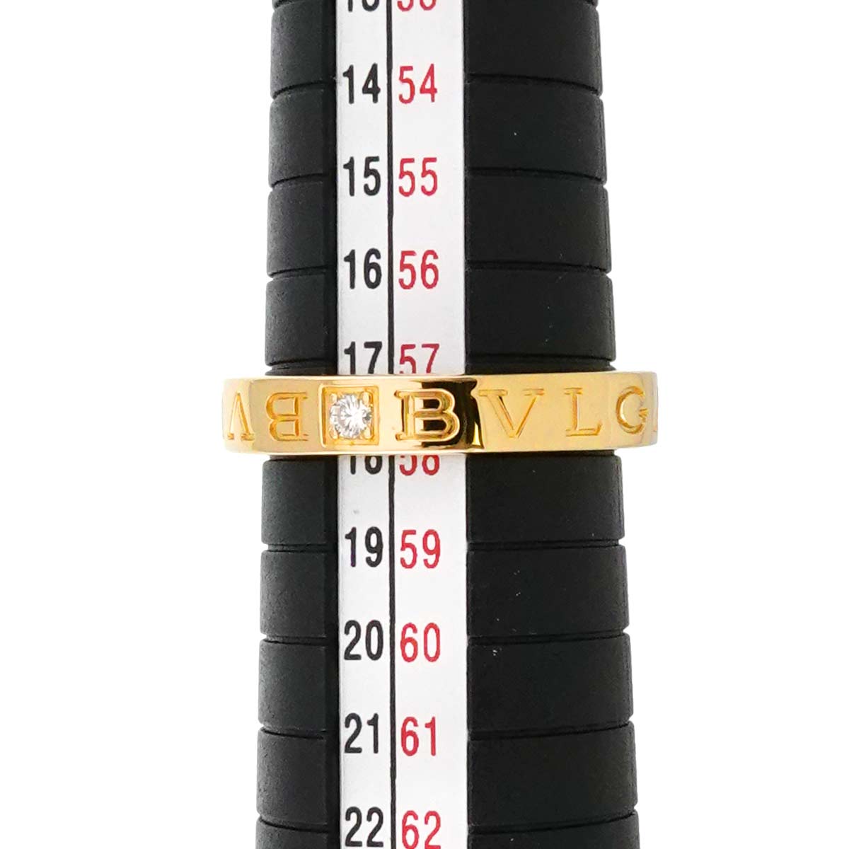 B-ZERO1 Essential Diamond Ring 18K YG 750 Size8-8.25(US)