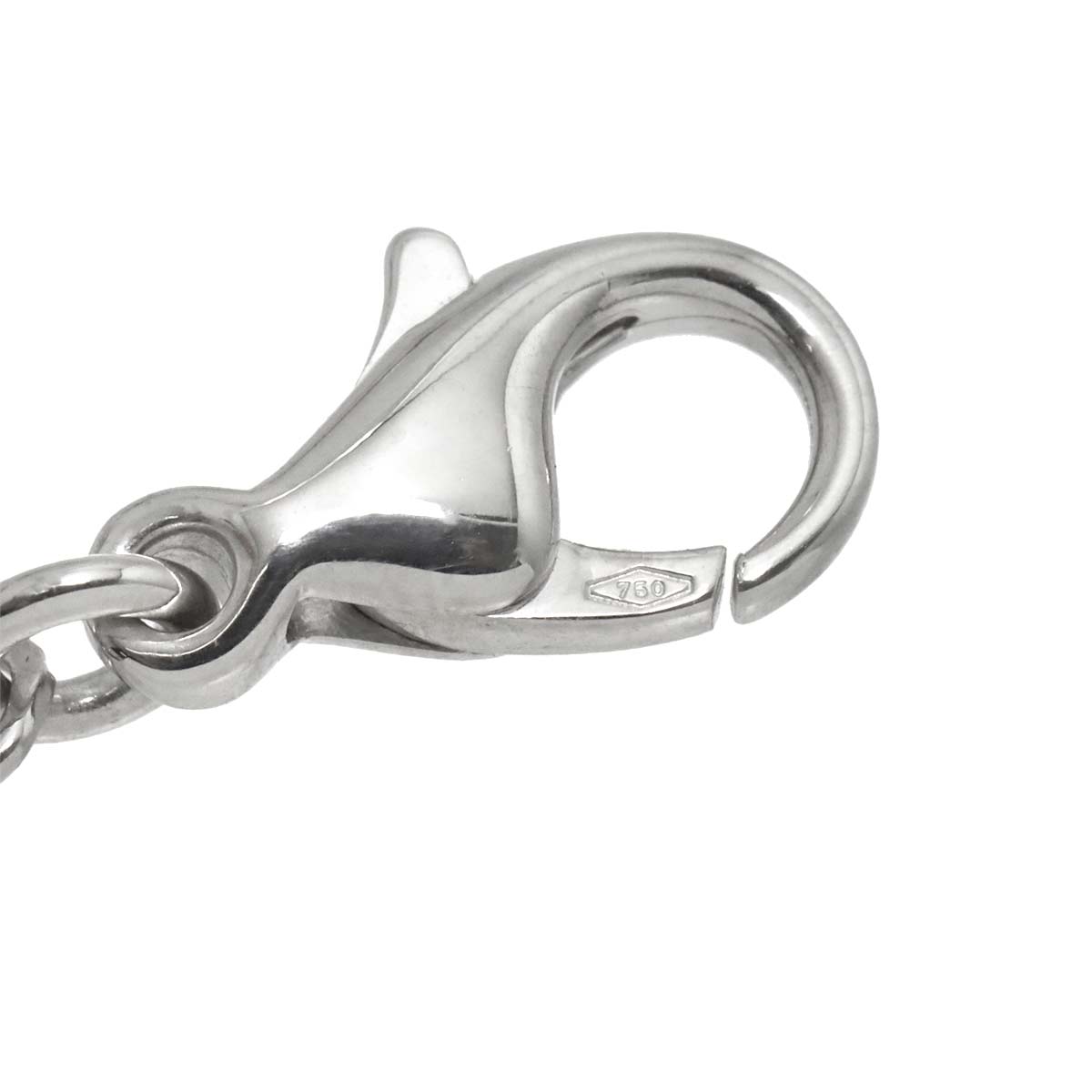 Astrale Cerchi Diamond Necklace 18K White Gold 750