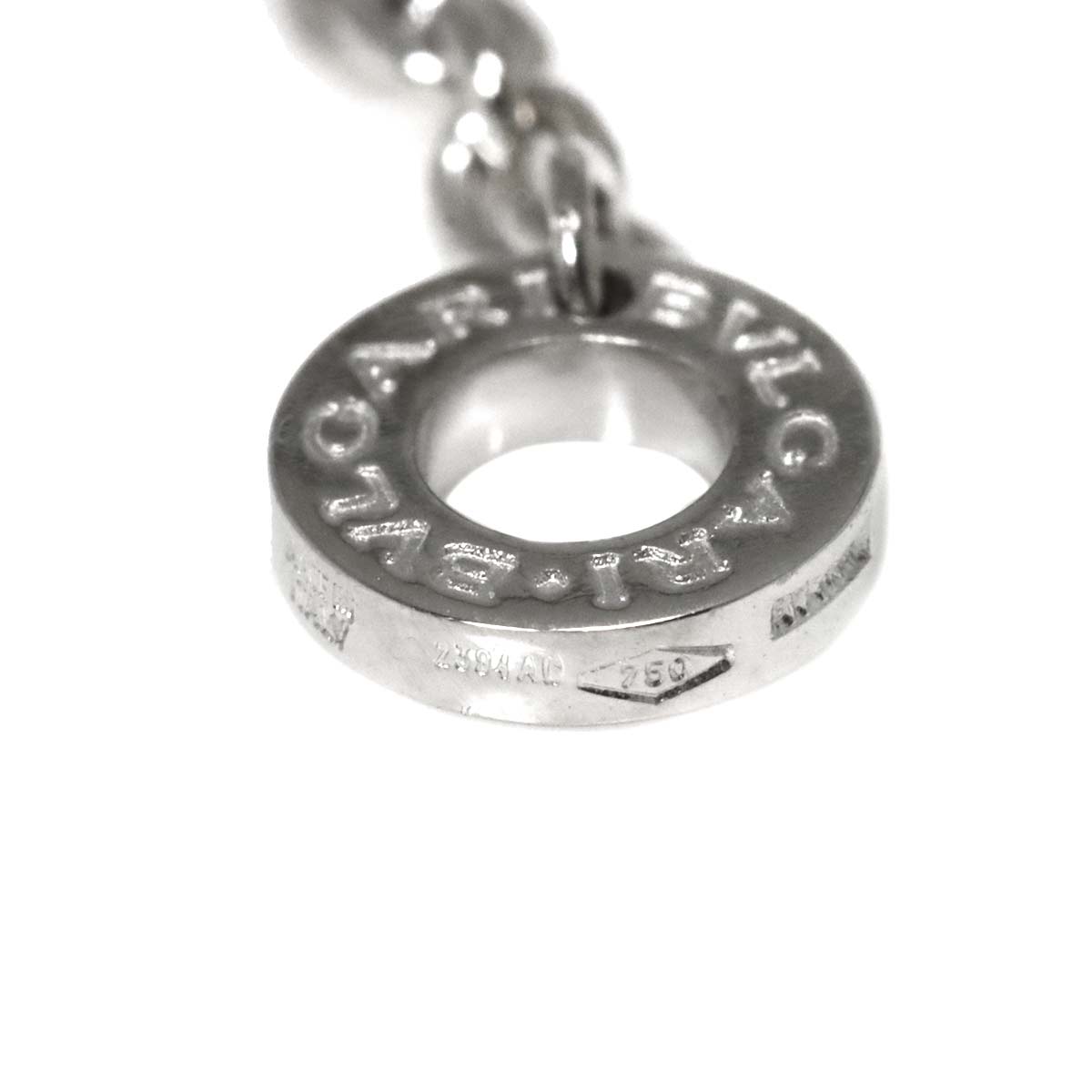 Astrale Cerchi Diamond Necklace 18K White Gold 750